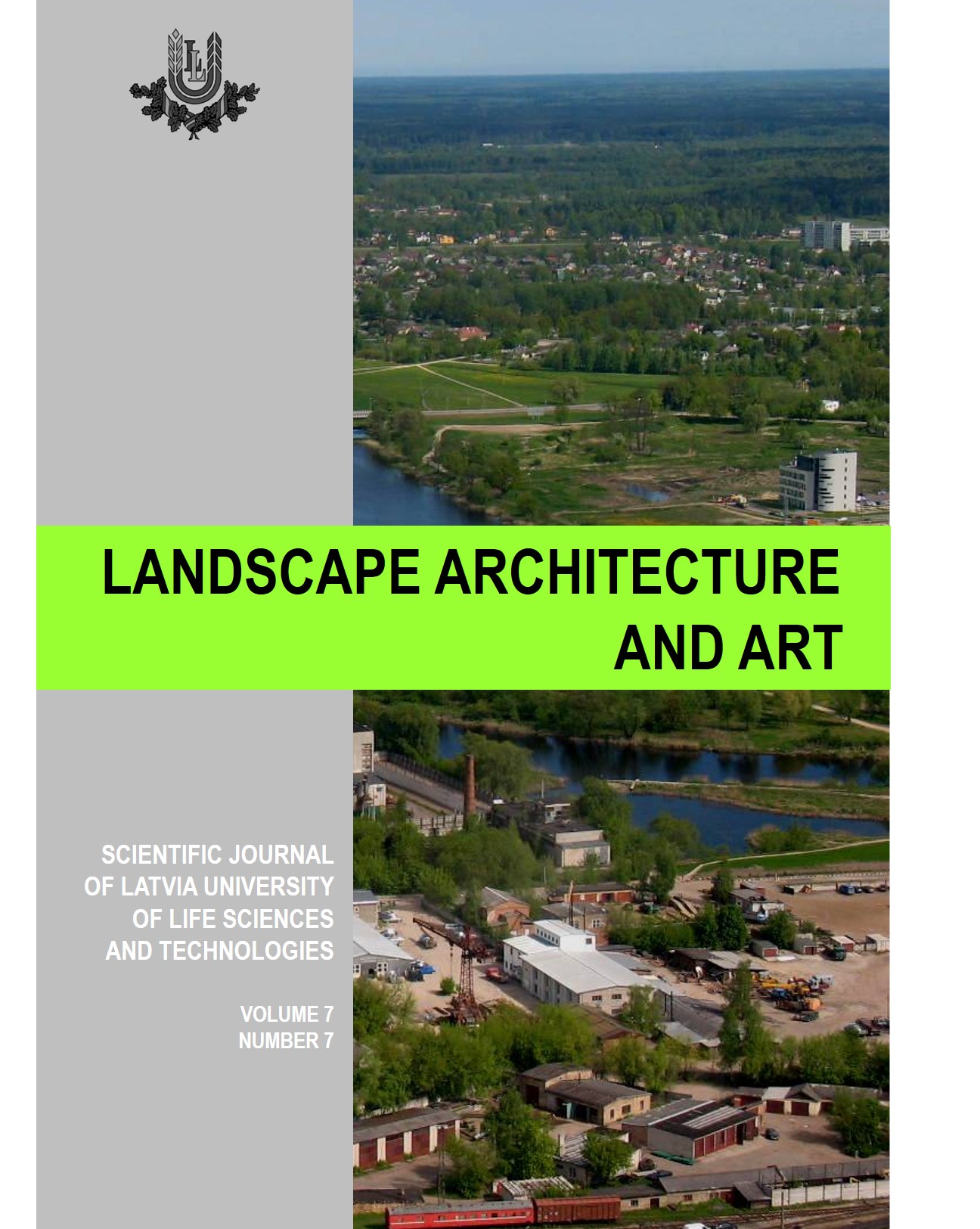 					View Vol. 7 No. 7 (2015): Landscape Architecture and Art, Volume 7, Number 7
				