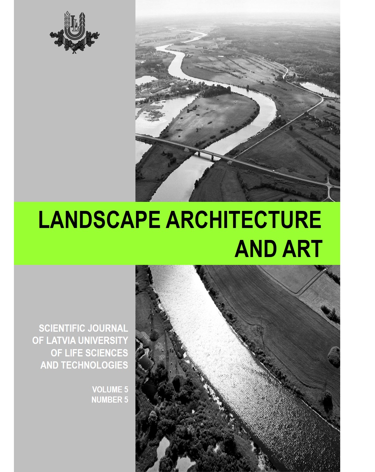 					View Vol. 5 No. 5 (2014): Landscape Architecture and Art, Volume 5, Number 5
				