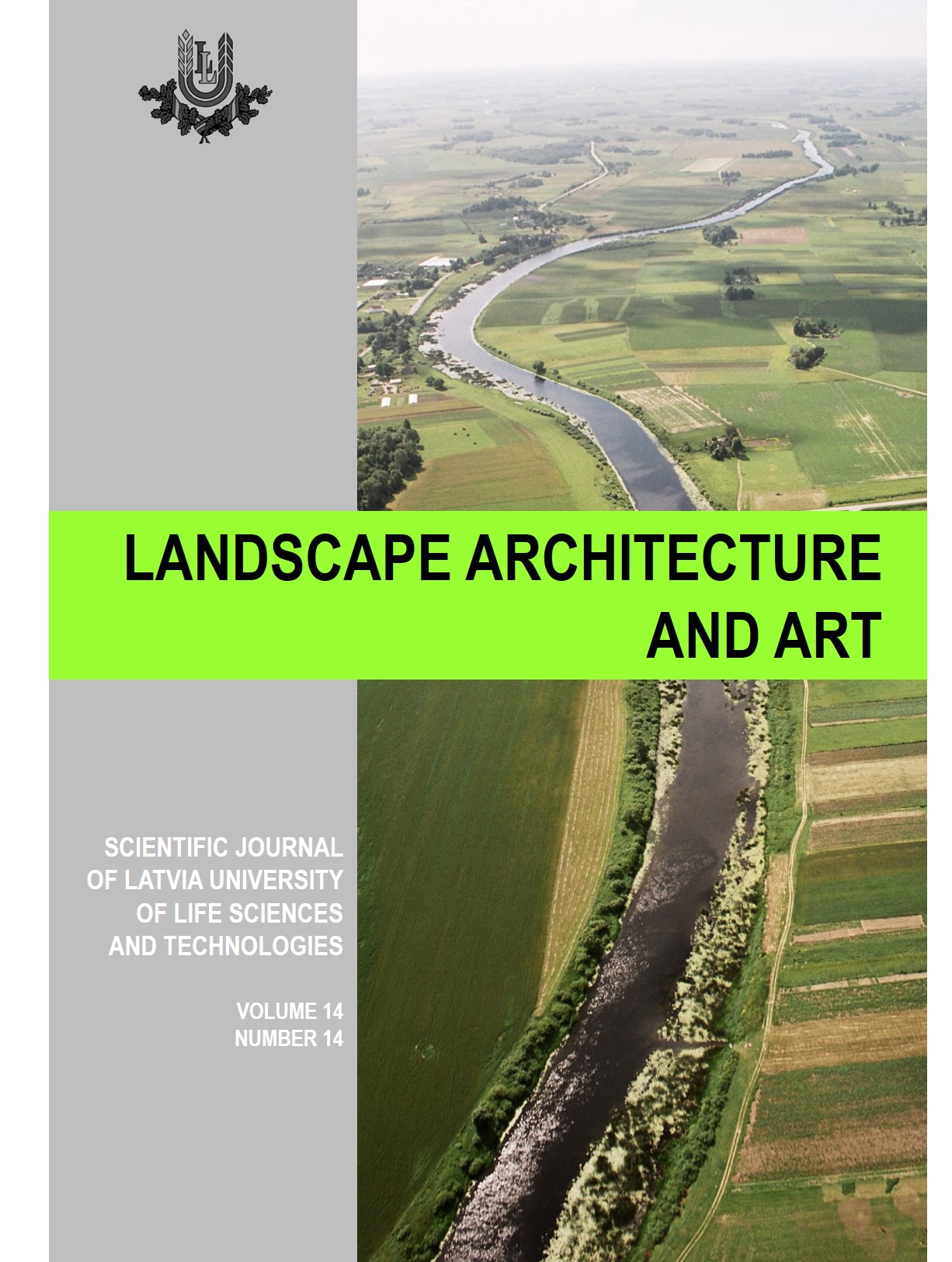 Landscape Architecture and Art, Volume 14, Number 14
