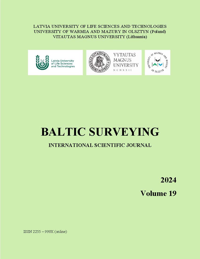 					View Vol. 19 No. 19 (2024): Baltic Surveying
				